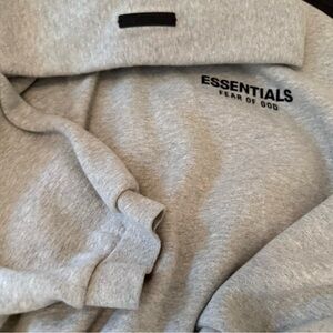 Fear of God Essentials Heather Gray Sweatshirt